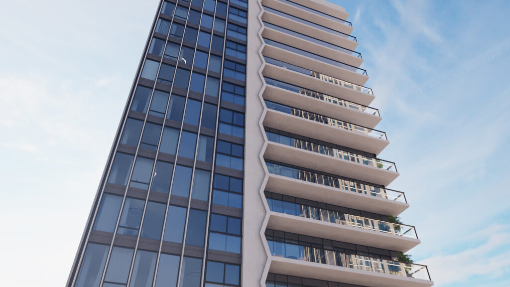 Adagio-EXT3 exterior render of Adagio 3