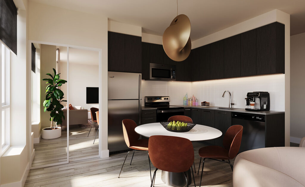 Apple-Woods-INT5 interior render of Apple Woods kitchen