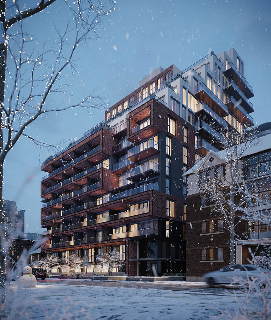 Groove-Condos-EXT1 exterior render of Groove condos 1
