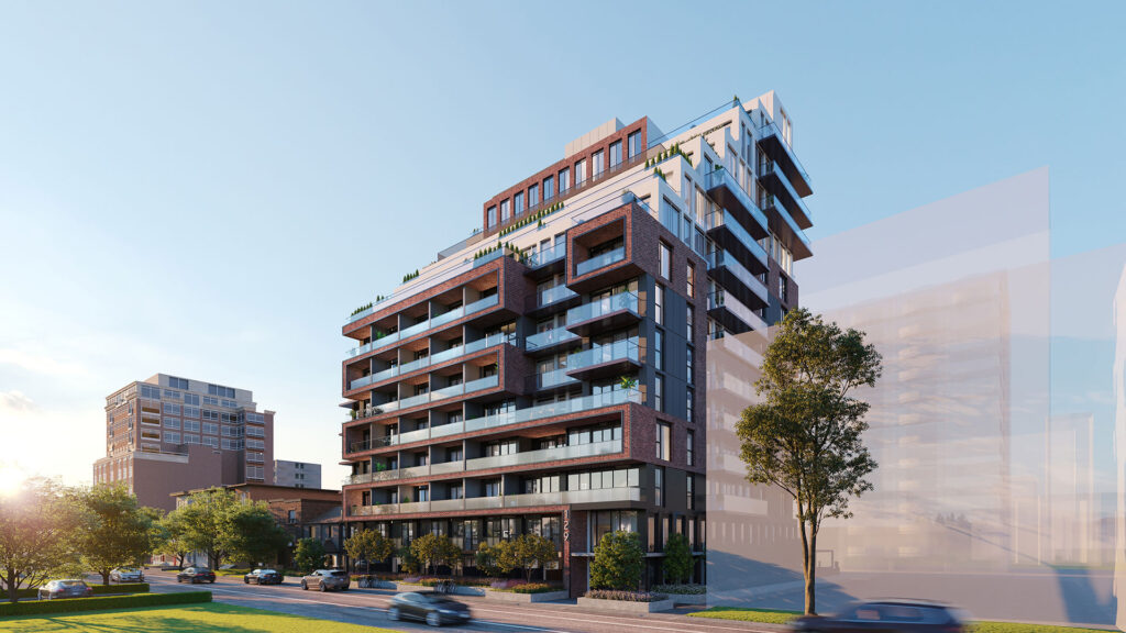 Groove-Condos-EXT2 exterior render of Groove condos 2