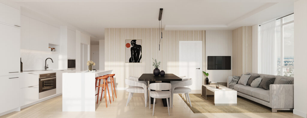 River-Fifth-INT3 interior render of River Fifth 3