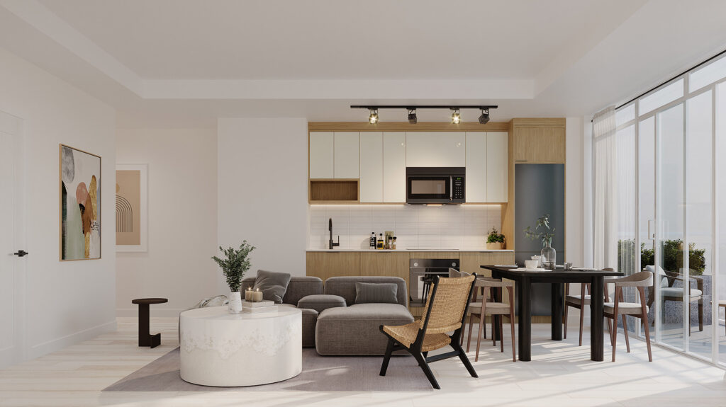 River-Fifth-INT6 interior render of River Fifth 6