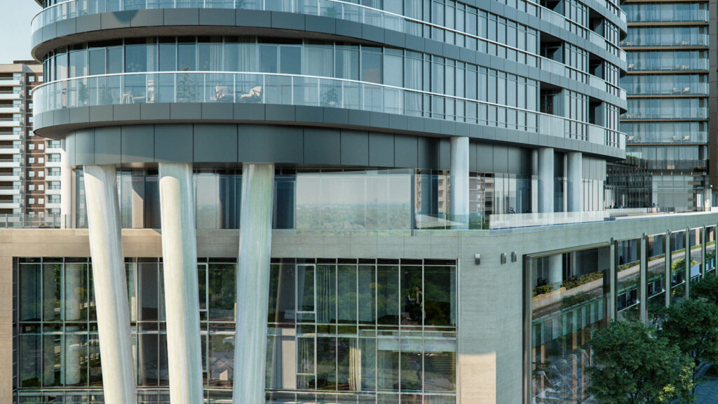 Via-Bloor-EXT3 exterior render of Via Bloor 3